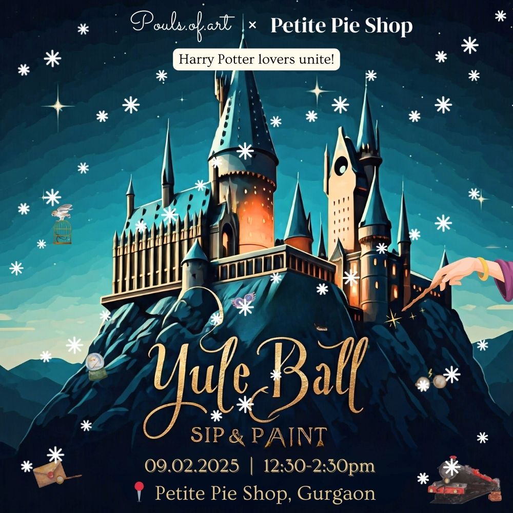 Yule Ball Sip & Paint- Petite Pie Shop