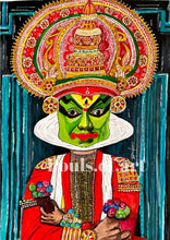 Load image into Gallery viewer, Kathakali Art Print - Pouls.of.art
